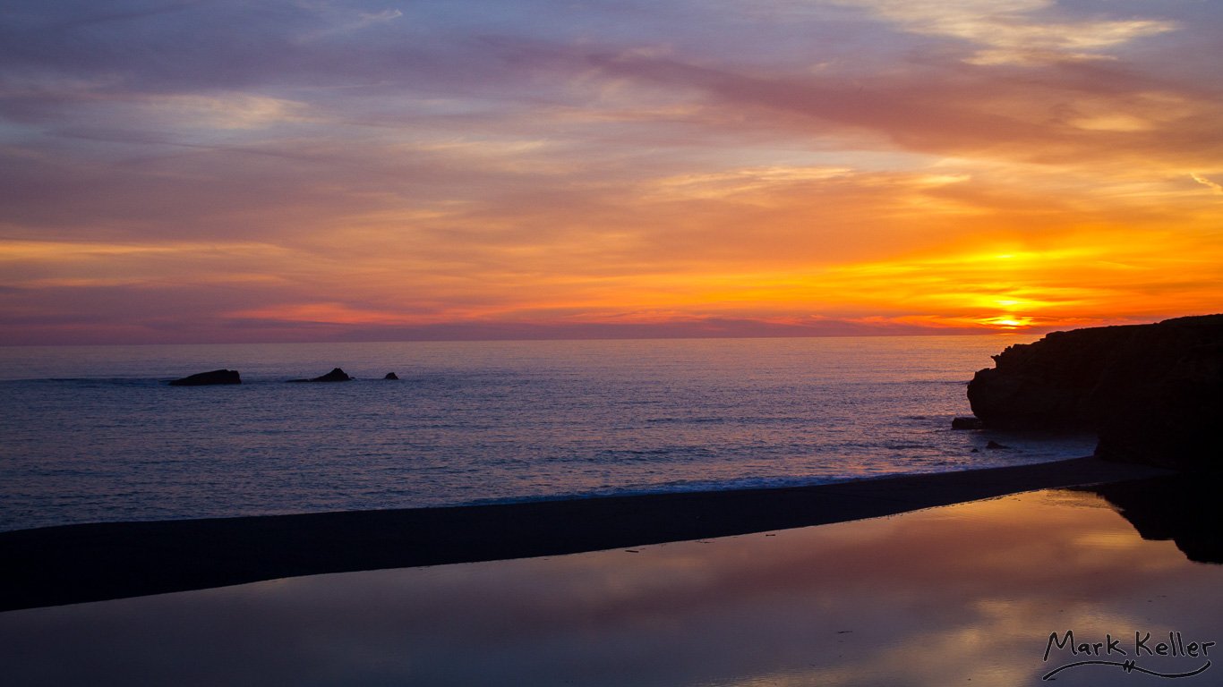 Gualala Bluff Sunset